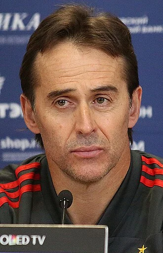 Julen Lopetegui head coach card