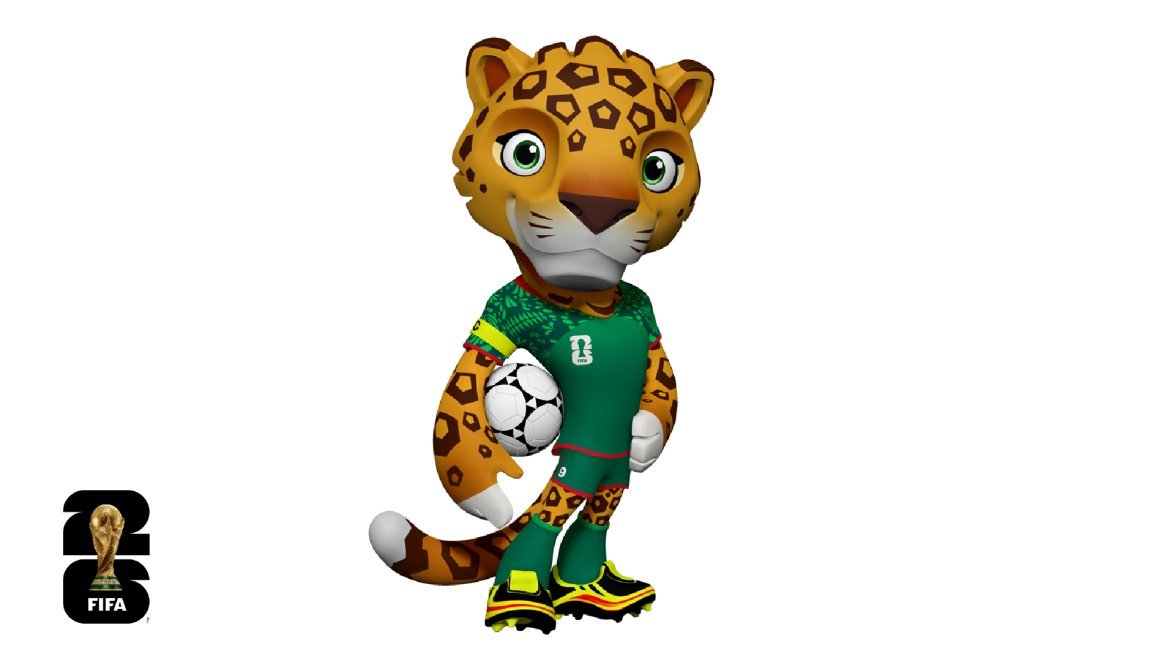 Zayu the Jaguar, Mexico's official World Cup 2026 mascot